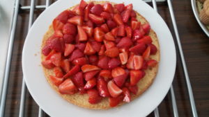 Torta alle Fragole con Mascarpone