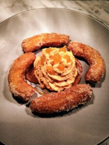 Churros con Dulce de Leche