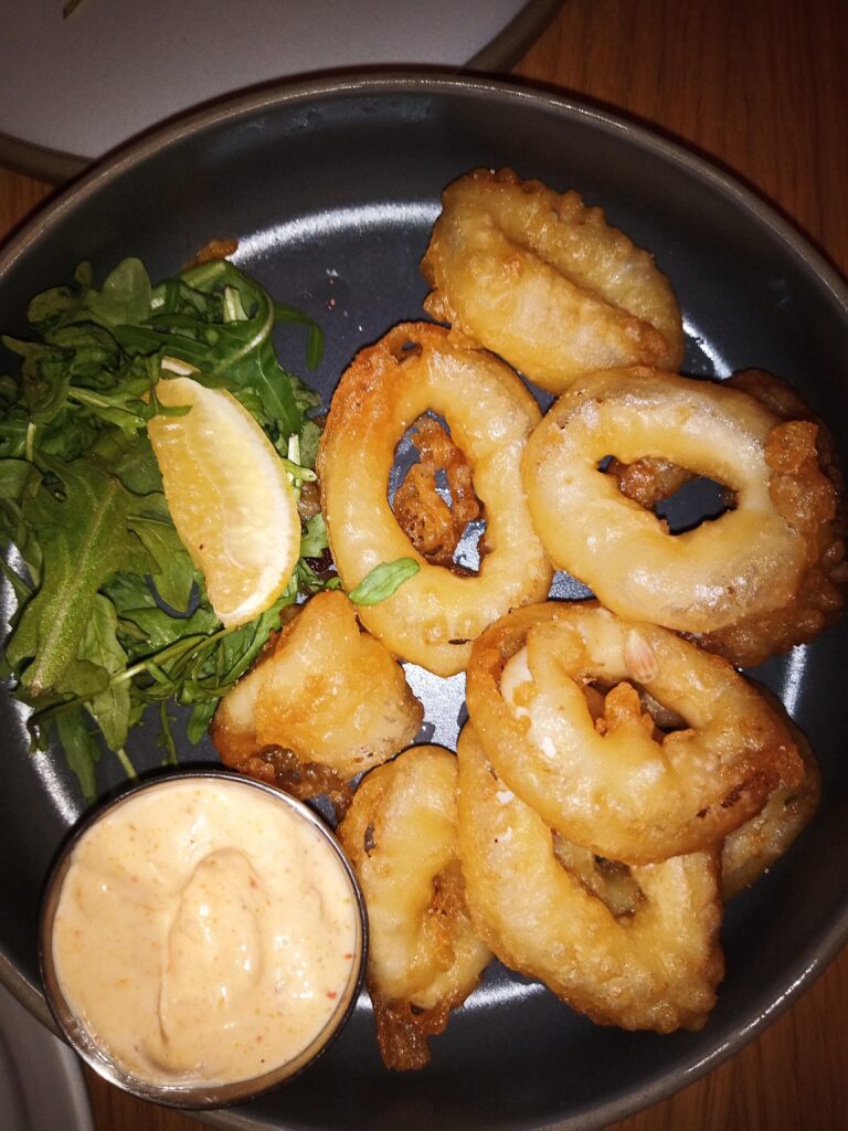 Anelli di Totano Fritti alla Birra.