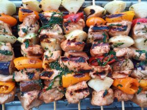 Brochette di Pollo e Maiale